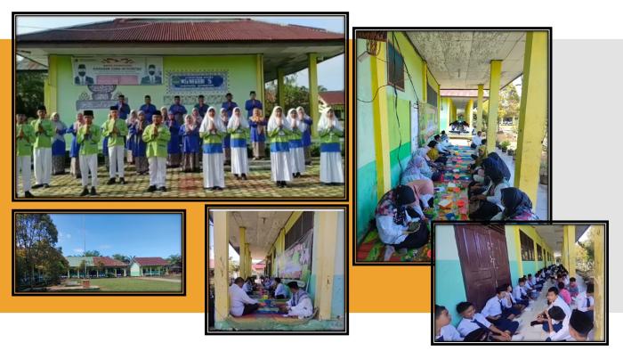 KELUARGA BESAR MTs N 5 BATANG HARI SAMBUT DATANGNYA BULAN MULIA