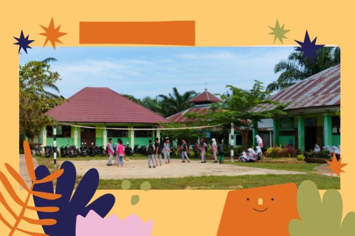 ASIKNYA CLASS MEETING DI MTS N 5 BATANG HARI