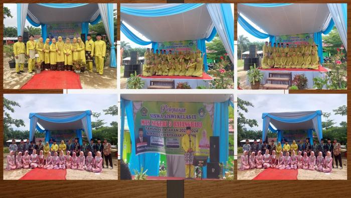 PELEPASAN SISWA KELAS IX MTsN 5 BATANG HARI TP 2023/2024 PELEPASAN SISWA KELAS IX MTsN 5 BATANG HARI TP 2023/2024