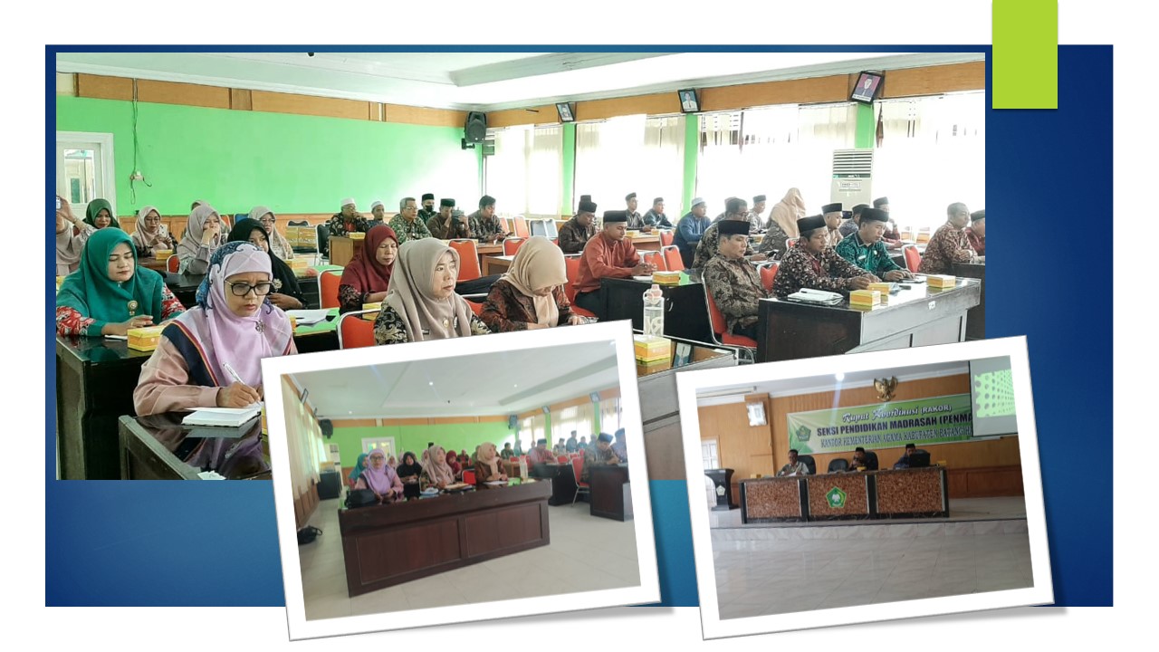 KAMAD MTsN 5 BATANG HARI IKUTI RAKOR BIDANG PENMAD