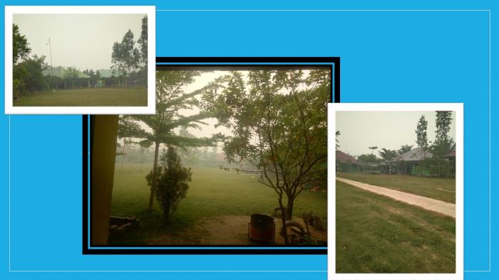 KEMBALI DISELIMUTI KABUT ASAP, AKTIFITAS BELAJAR SISWA TERGANGGU KEMBALI DISELIMUTI KABUT ASAP, AKTIFITAS BELAJAR SISWA TERGANGGU