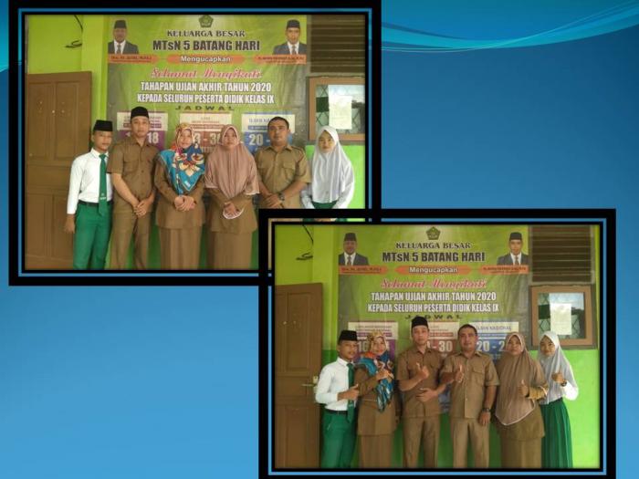 UAMBN-BK HARI PERTAMA DI MTsN 5 BATANGHARI TERPANTAU LANCAR