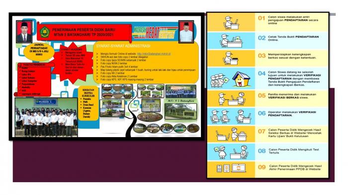 MTsN 5 BATANGHARI BUKA PENDAFTARAN PPDB SECARA ONLINE
