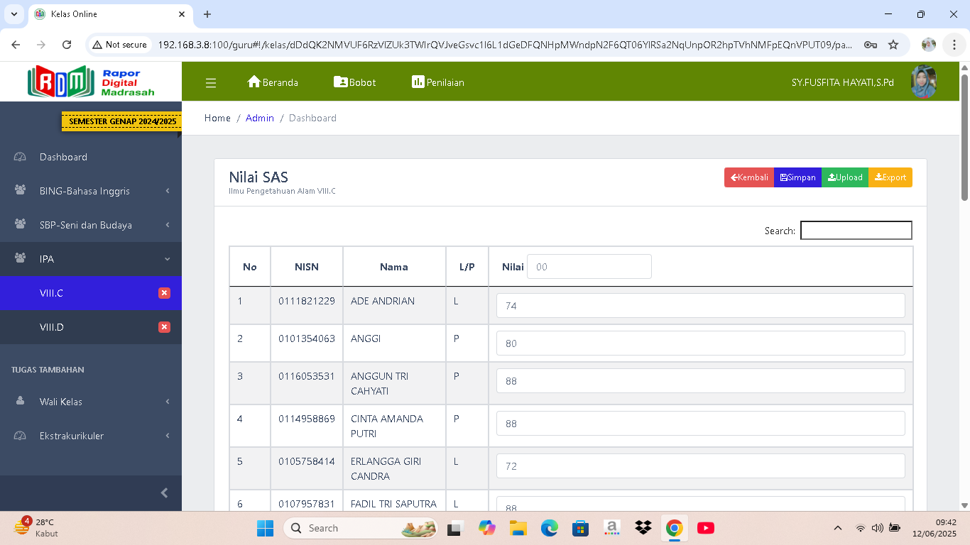 Usai ASAT, Majelis Guru Mulai Mengolah Nilai Rapor Usai ASAT, Majelis Guru Mulai Mengolah Nilai Rapor