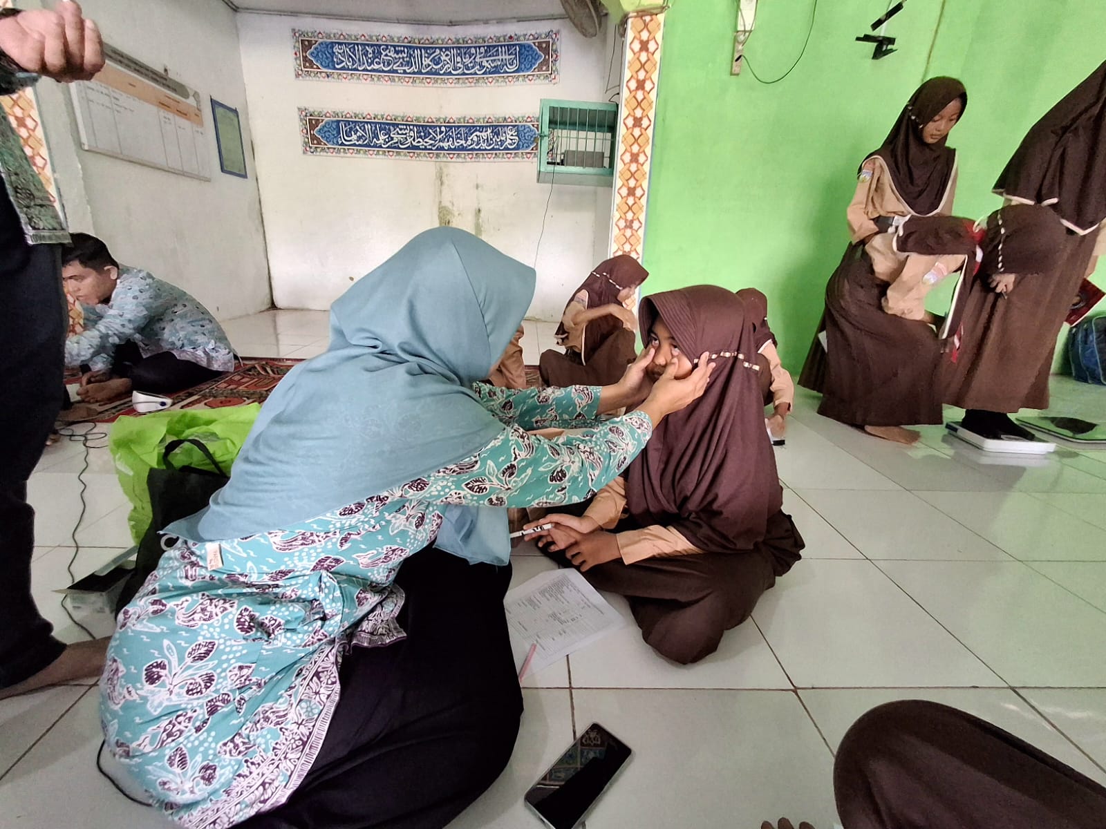 MTsN 5 Batang Hari Laksanakan Pembinaan dan Skrining Kesehatan oleh UPTD Puskesmas Jembatan Mas