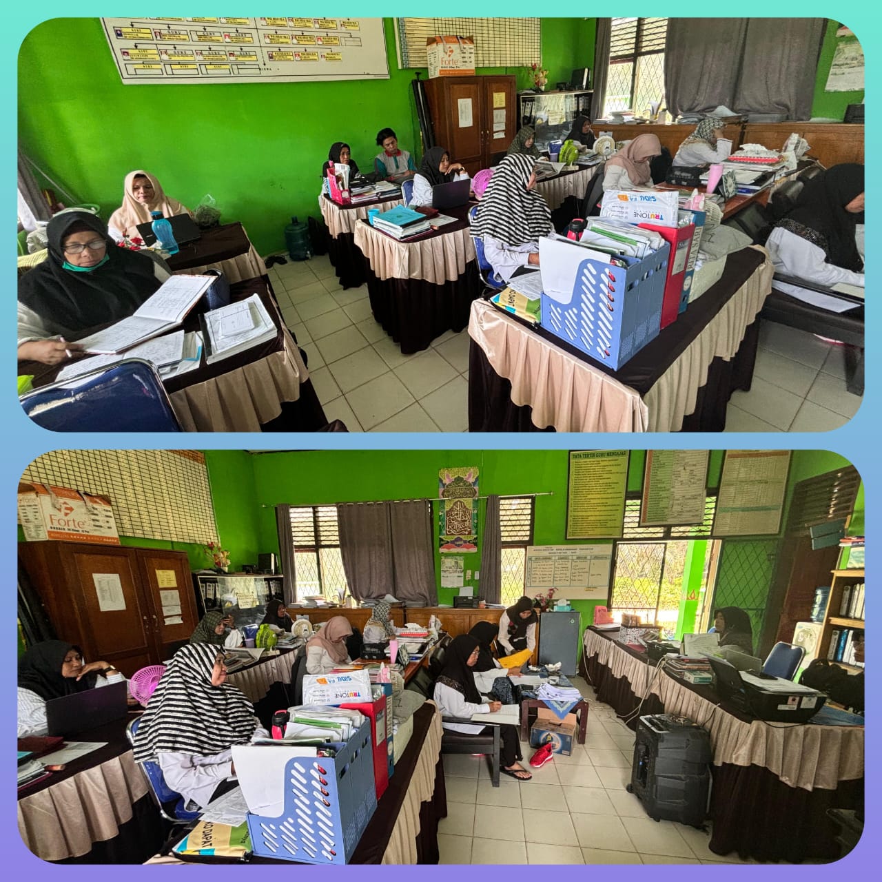 RAPAT PEMBINAAN GURU DAN STAF TU MTSN 5 BATANG HARI