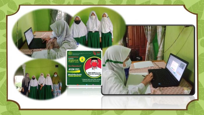 MANTAPKAN KSM 2021, PESERTA MTsN 5 BATANG HARI IKUTI SIMULASI KSM