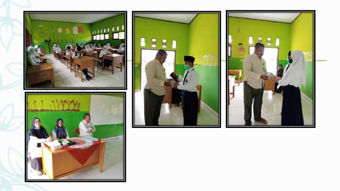 36 SISWA MTsN 5 BATANGHARI TERIMA BANTUAN PIP