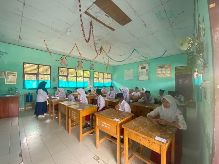 Pelaksanaan Tes CAT Calon Peserta Didik Baru MTsN 5 Batang Hari Sukses Digelar