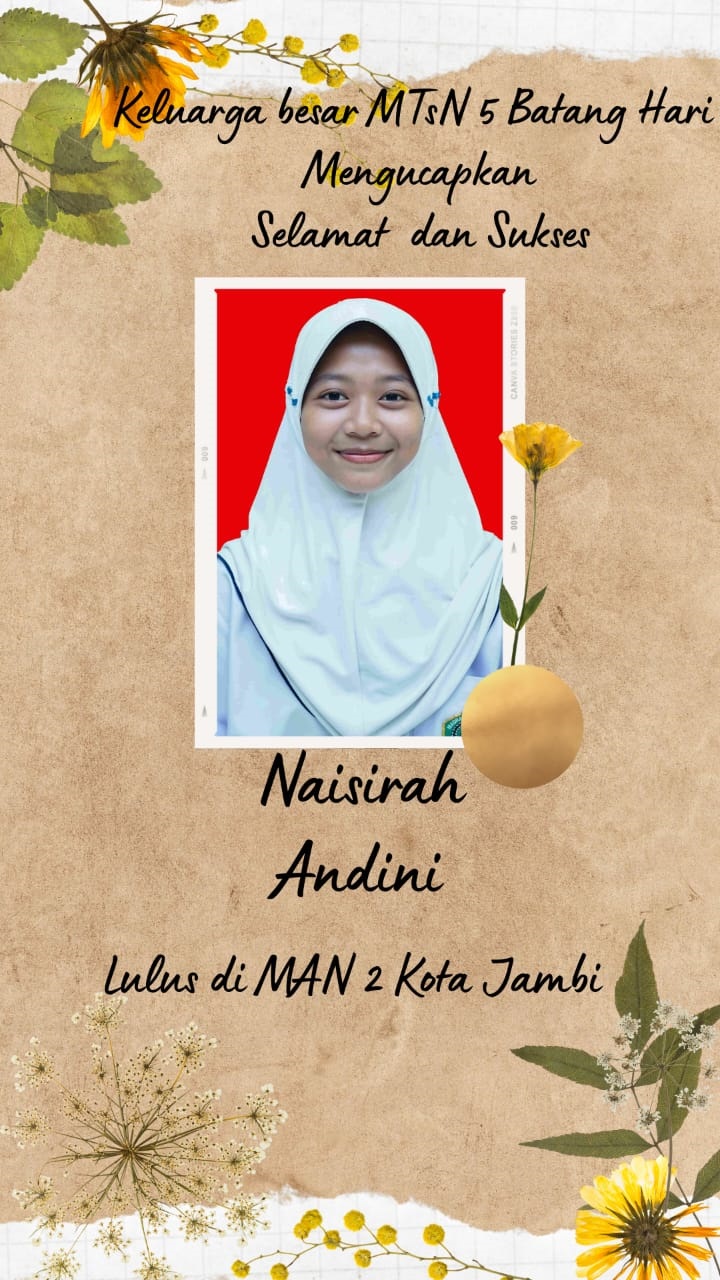 NAISYIRAH LULUS MAN 2 KOTA JAMBI JALUR PRESTASI NAISYIRAH LULUS MAN 2 KOTA JAMBI JALUR PRESTASI