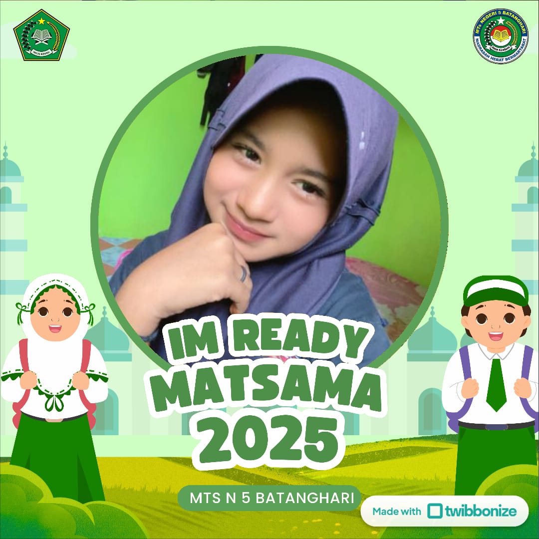 Peserta Didik Baru MTsN 5 Batang Hari Antusias Hadapi MATSAMA