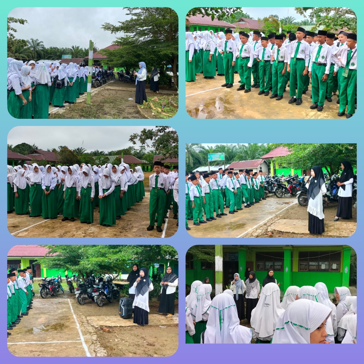 KAMAD MTsN 5 BATANG HARI PIMPIN APEL PEMBUKAAN PAT 2023/2024