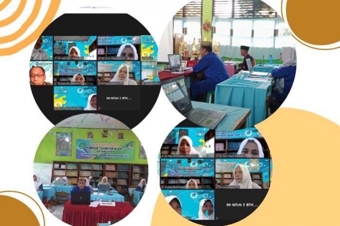 VISITASI AKREDITASI MTs N 5 BATANG HARI DILAKSANAKAN SECARA DARING