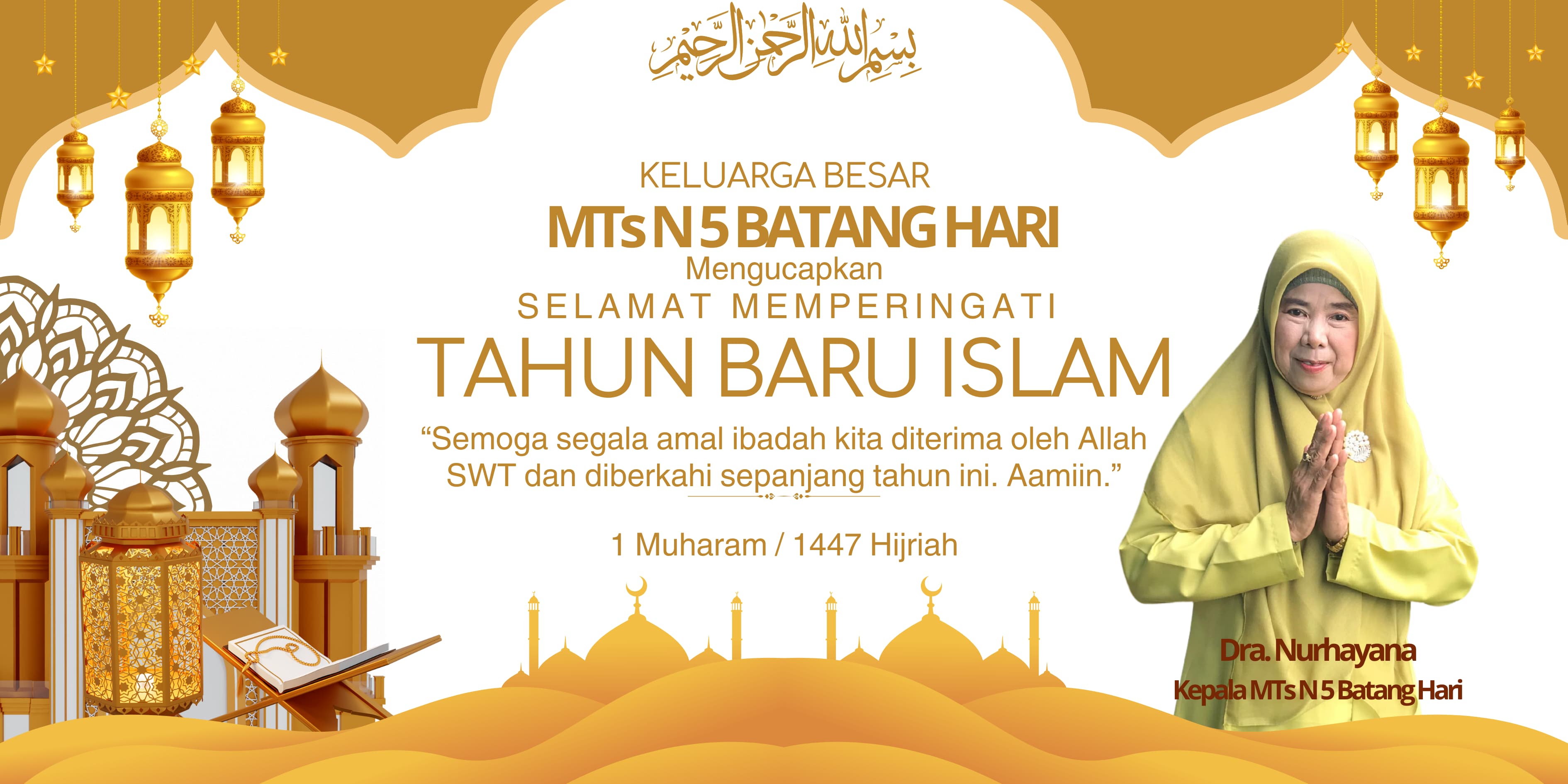 1 Muharam 1447 H, Ini Himbauan Kamad