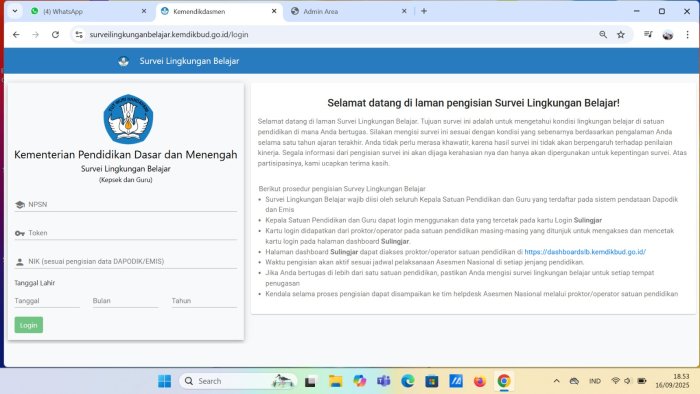 Proktor Cetak Kartu Login, Guru MTsN 5 Batang Hari Segera Akses Sulinjar