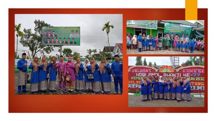 GURU DAN PEGAWAI MTs N 5 BATANG HARI IKUTI UPACARA PERINGATAN HAB KE 77 GURU DAN PEGAWAI MTs N 5 BATANG HARI IKUTI UPACARA PERINGATAN HAB KE 77