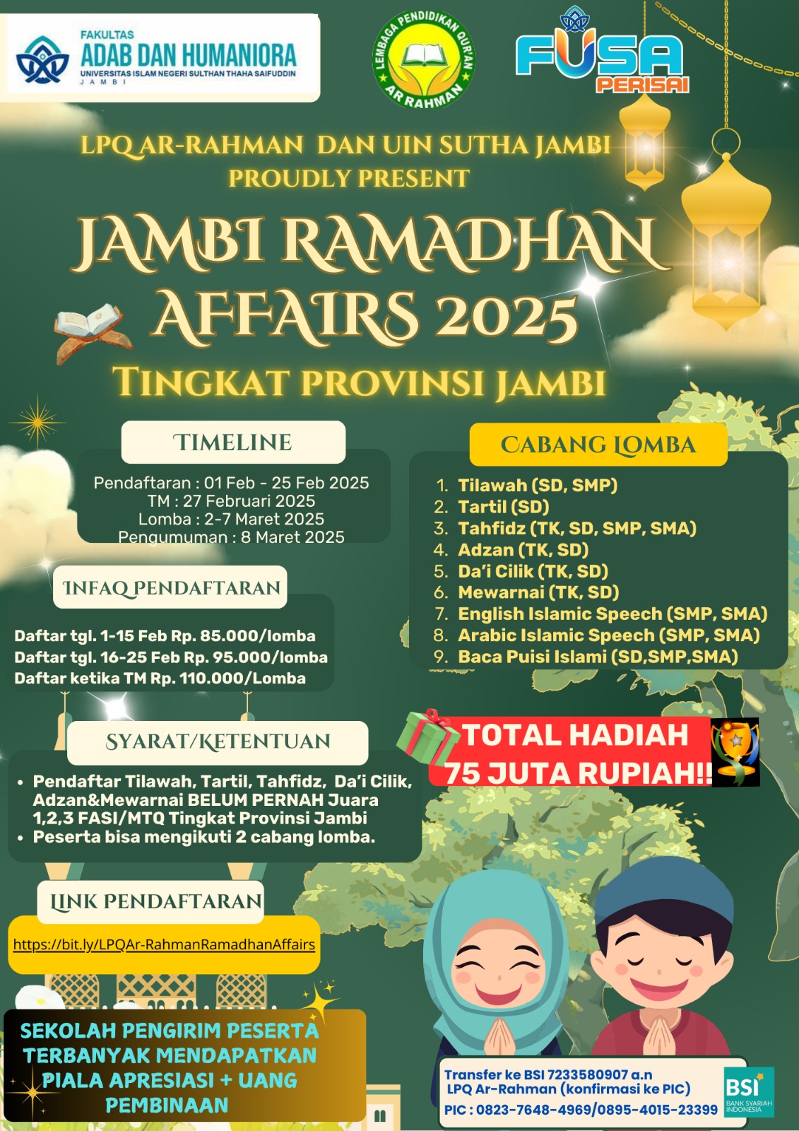 Siswa MTsN 5 Batang Hari Ikuti Lomba Jambi Ramadhan Affairs 2025 Siswa MTsN 5 Batang Hari Ikuti Lomba Jambi Ramadhan Affairs 2025