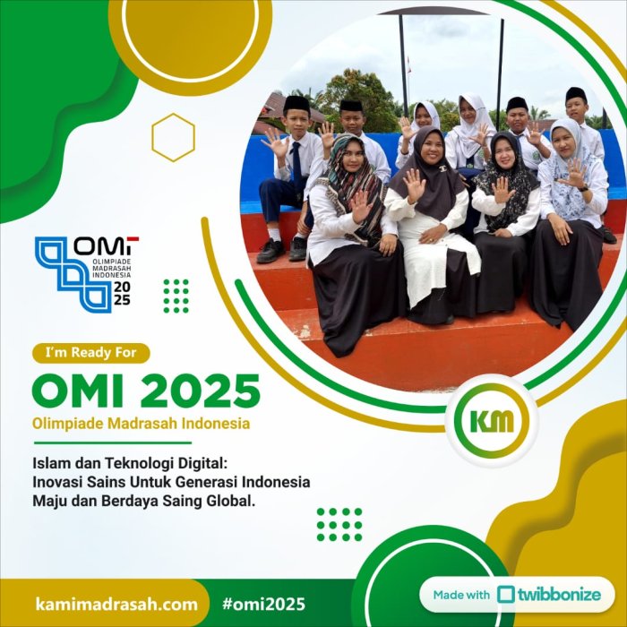 MTsN 5 Batang Hari Dukung Suksesnya OMI Kabupaten MTsN 5 Batang Hari Dukung Suksesnya OMI Kabupaten