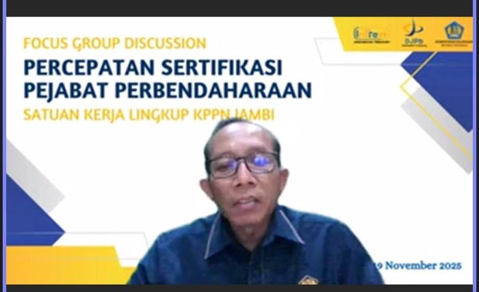 Tim Keuangan MTsN 5 Batang Hari Ikuti Diskusi Percepatan Sertifikasi Pejabat Perbendaharaan Tim Keuangan MTsN 5 Batang Hari Ikuti Diskusi Percepatan Sertifikasi Pejabat Perbendaharaan