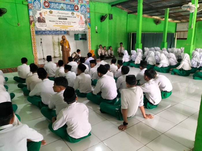 SMKN PP Batang Hari Gelar Sosialisasi Penerimaan Murid Baru di MTsN 5 Batang Hari