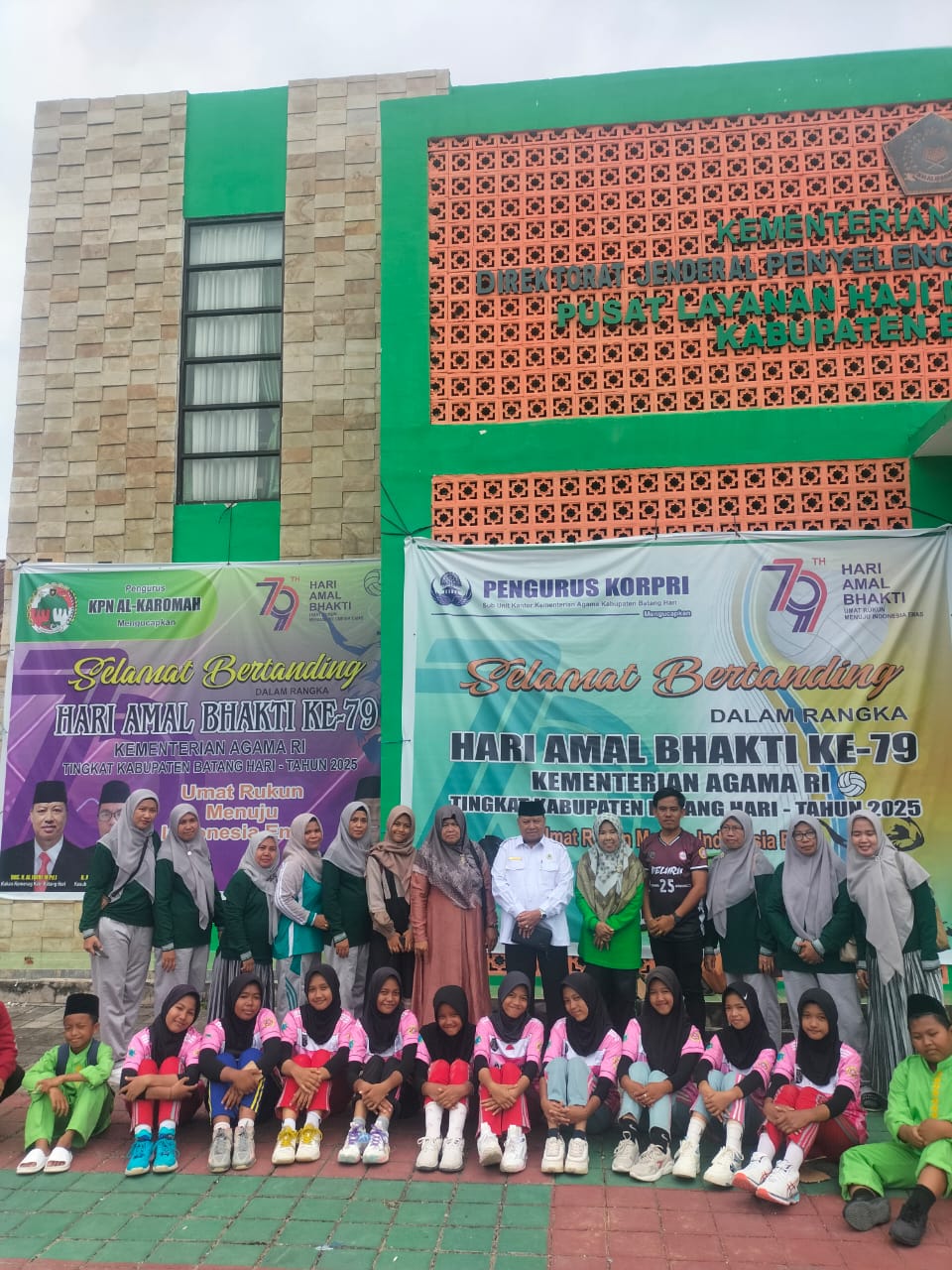 MTSN 5 BATANG HARI IKUT MEMERIAHKAN HAB KEMENAG KE-79 DENGAN MENGIKUTI BEBERAPA CABANG PERLOMBAAN