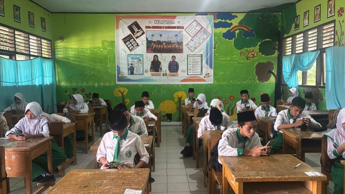 Pelaksanaan ASAS Genap Kelas VII dan VIII MTsN 5 Batang Hari Berjalan Sukses Hingga Hari Terakhir