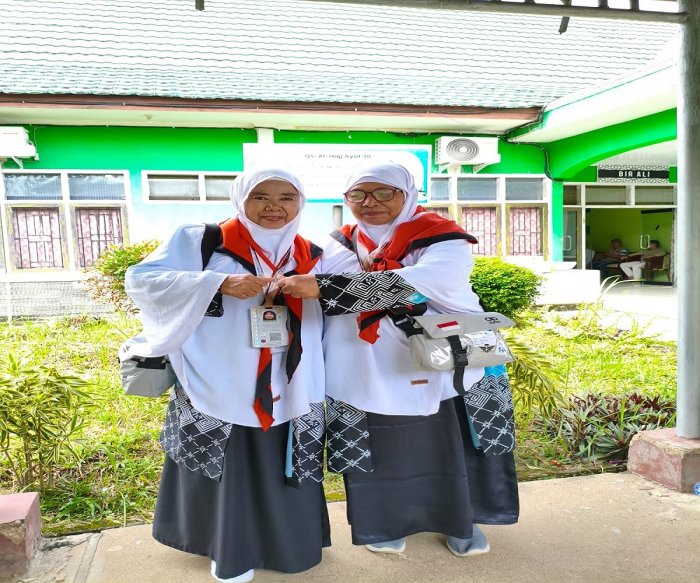 Keluarga Besar MTsN 5 Batang Hari Doakan Kelancaran Ibadah Haji Kepala Madrasah dan Salah Satu Guru