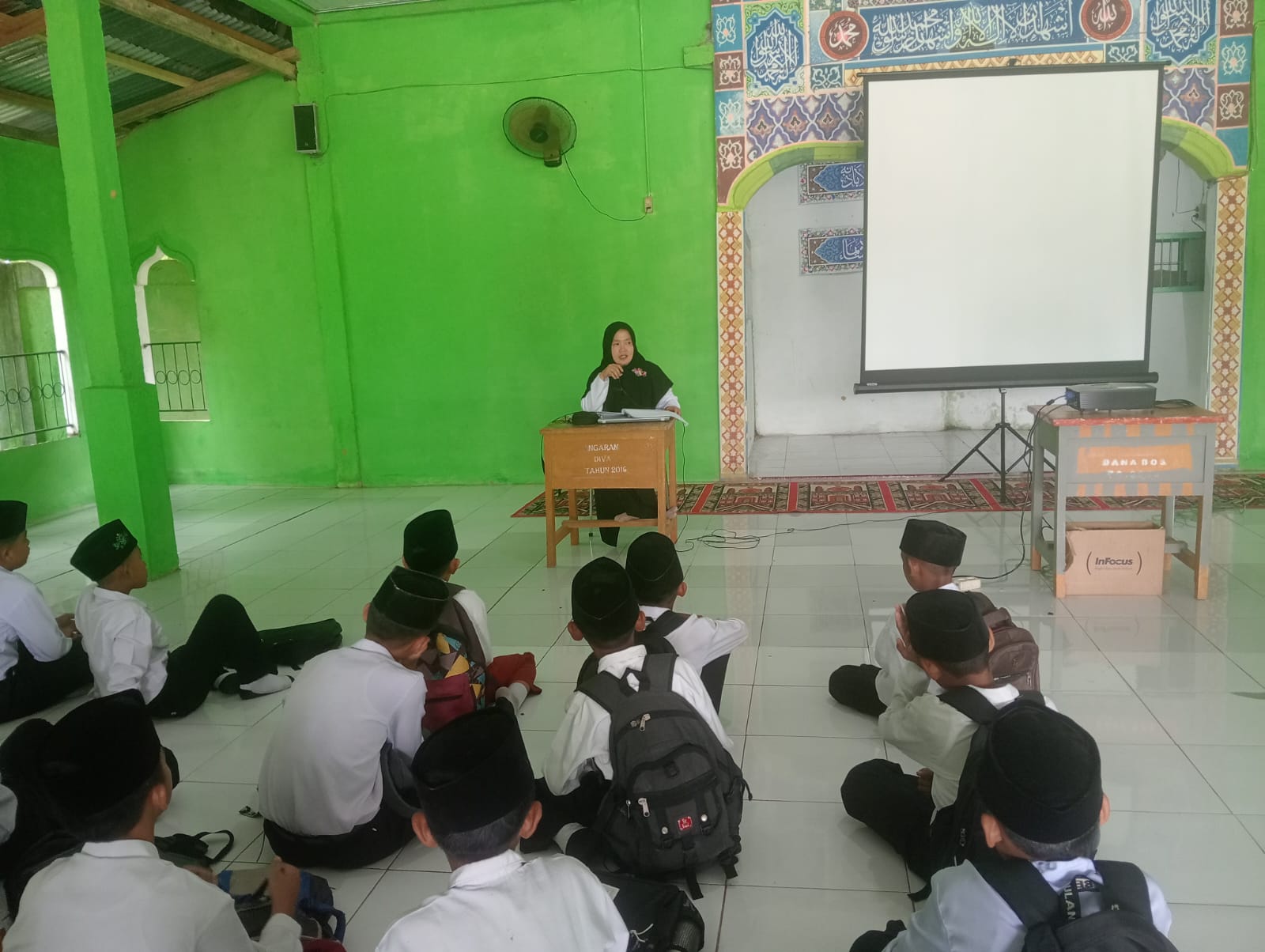 Hari Kedua MATSAMA, Peserta Didik Baru Dikenalkan Tata Tertib Madrasah 