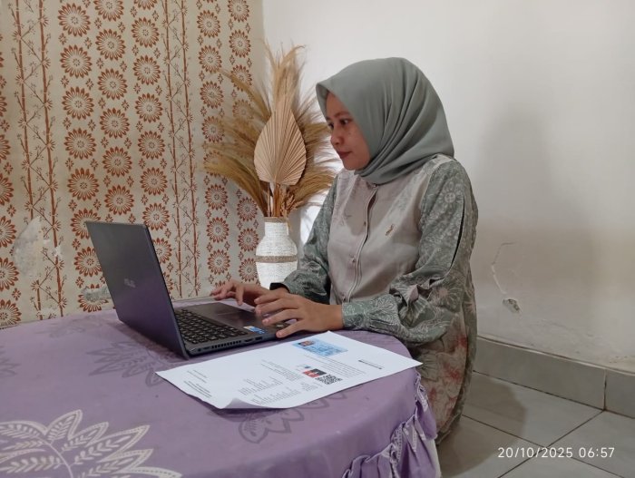 Guru Al-Quran Hadis MTsN 5 Batang Hari, Lia Pitriyani, S.Pd.I, Ikuti Uji Pengetahuan UKM PPG Batch 3 Mapel PAI Guru Al-Quran Hadis MTsN 5 Batang Hari, Lia Pitriyani, S.Pd.I, Ikuti Uji Pengetahuan UKM PPG Batch 3 Mapel PAI