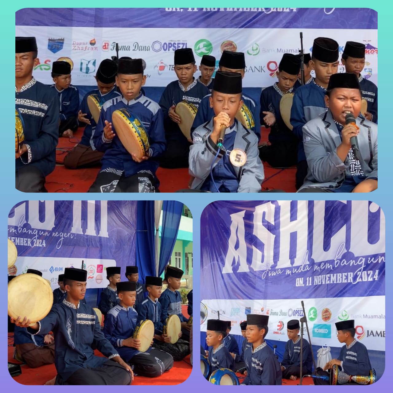 PERDANA IKUTI LOMBA HADROH, GRUP HADROH MTSN 5 BATANG HARI TAMPIL MAKSIMAL PADA ASHCO (ASH-SHIDDIQI COMPETION) PERDANA IKUTI LOMBA HADROH, GRUP HADROH MTSN 5 BATANG HARI TAMPIL MAKSIMAL PADA ASHCO (ASH-SHIDDIQI COMPETION)