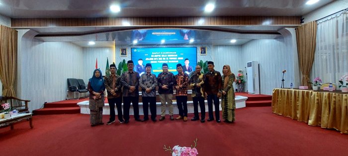 Kepala MTsN 5 Batang Hari Ikuti Rapat Koordinasi KKM Tingkat Provinsi Jambi