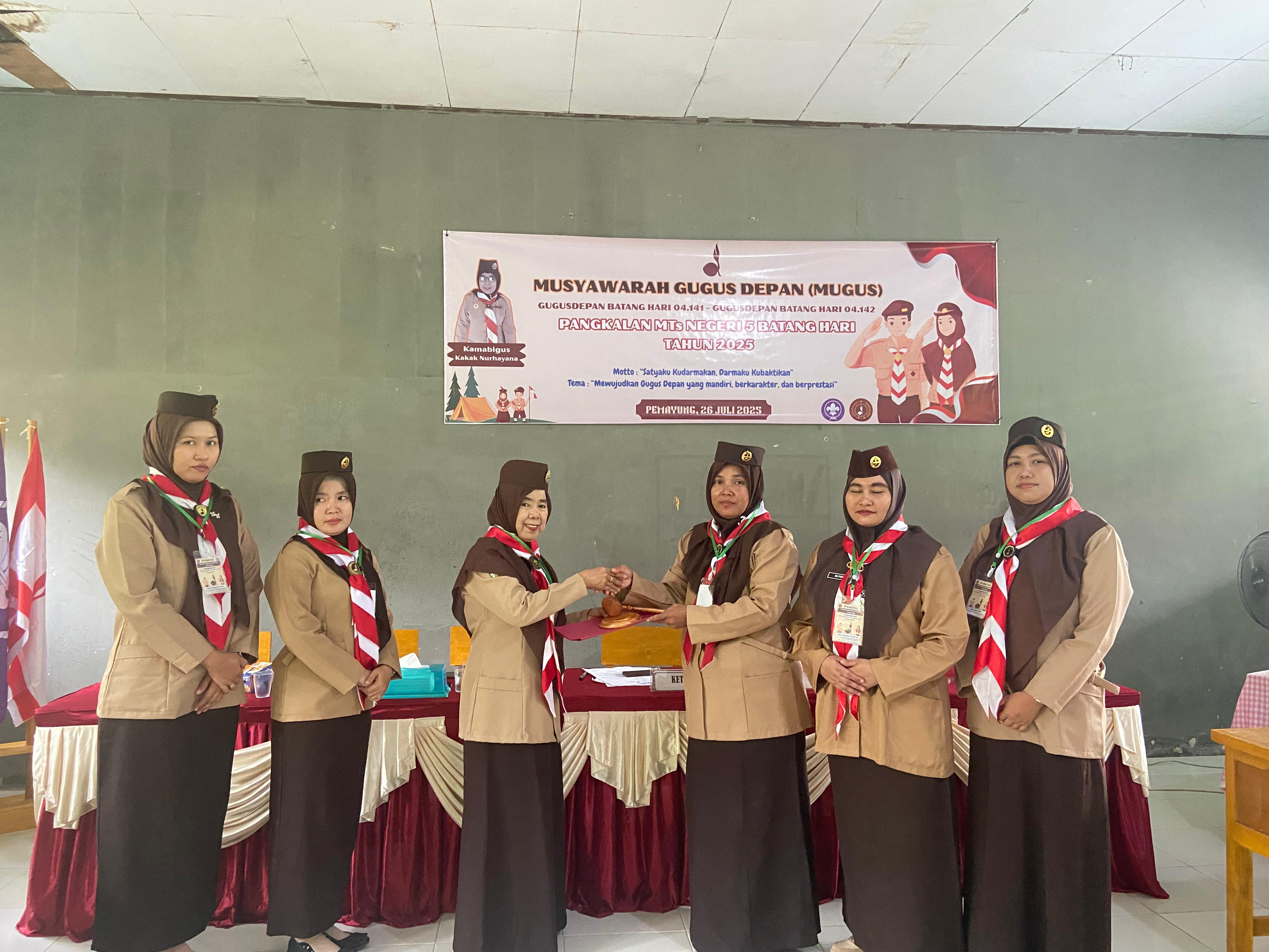 MTs Negeri 5 Batang Hari Gelar Musyawarah Gugus Depan Tahun 2025 MTs Negeri 5 Batang Hari Gelar Musyawarah Gugus Depan Tahun 2025