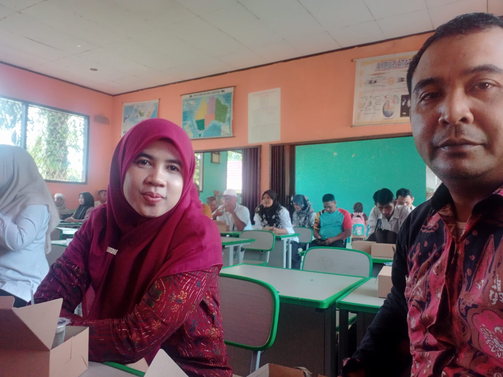 Ketua Gudep MTsN 5 Batang Hari Hadiri Undangan Technical Meeting Jambore Ranting