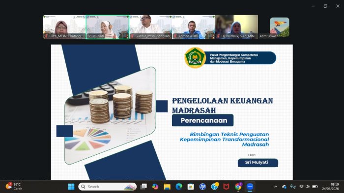 Semangat Tinggi, Kaur TU MTsN 5 Batang Hari Ikuti Hari Ketiga Bimtek Manajemen Madrasah Semangat Tinggi, Kaur TU MTsN 5 Batang Hari Ikuti Hari Ketiga Bimtek Manajemen Madrasah