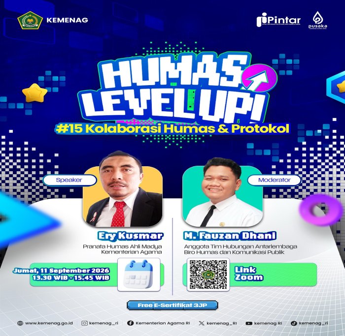 Tingkatkan Profesionalisme, Tim Humas MTsN 5 Batang Hari Ikuti Humas Level Up 15 Tingkatkan Profesionalisme, Tim Humas MTsN 5 Batang Hari Ikuti Humas Level Up 15
