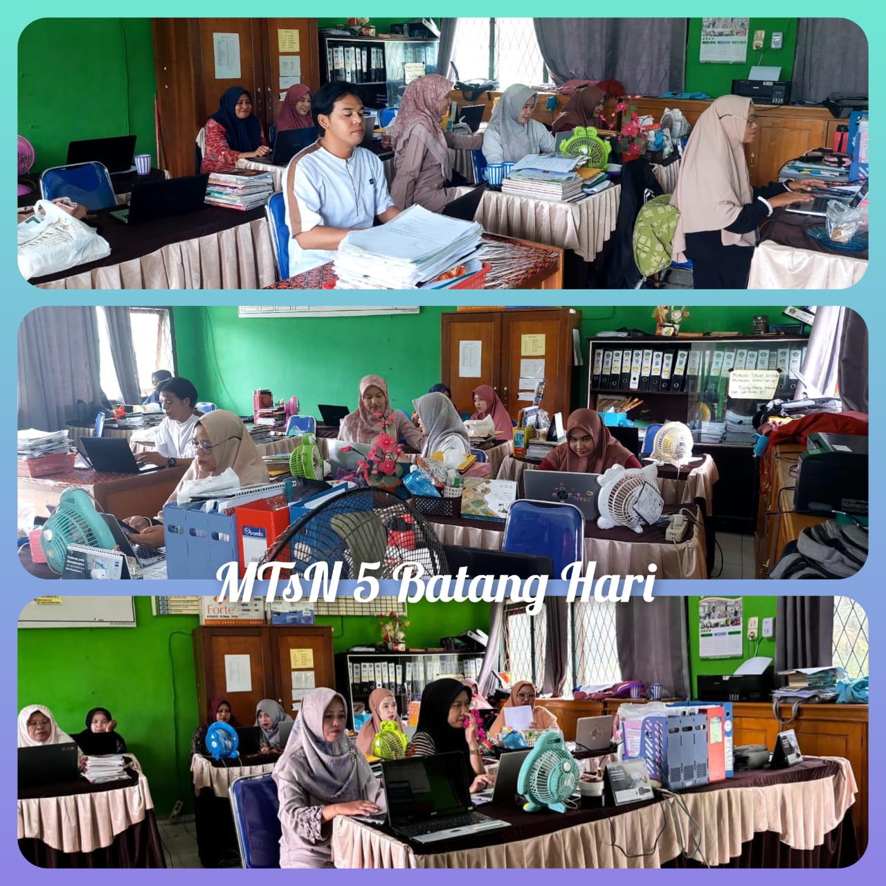 Semua ASN MTsN 5 Batang Hari Mengerjakan ekinerja SKP triwulan II Semua ASN MTsN 5 Batang Hari Mengerjakan ekinerja SKP triwulan II