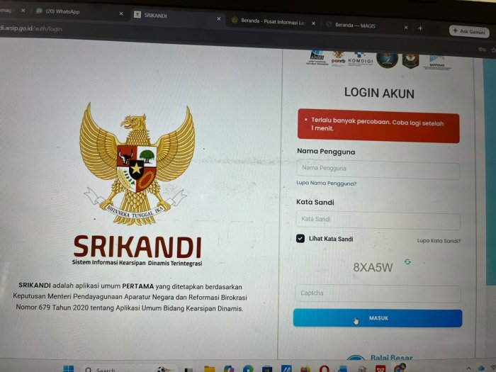 Kaur TU MTsN 5 Batang Hari Sosialisasikan Aplikasi SRIKANDI kepada Seluruh ASN Kaur TU MTsN 5 Batang Hari Sosialisasikan Aplikasi SRIKANDI kepada Seluruh ASN