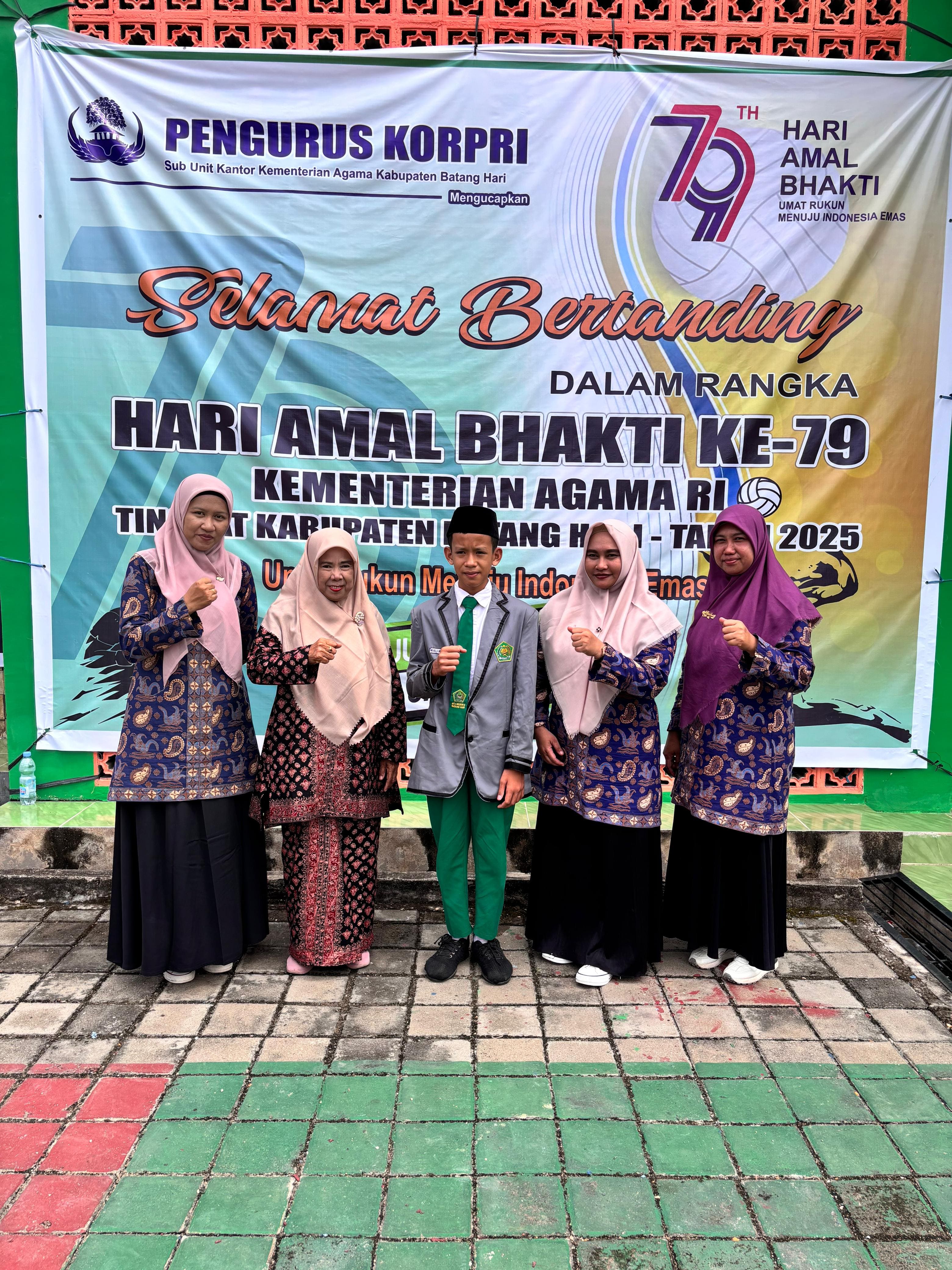 MTsN 5 Batang Hari Ikuti Lomba Kompetisi Mata Pelajaran Terpadu (KMP) Tingkat MTs Dalam Rangka HAB Kementerian Agama Republik Indonesia ke-79