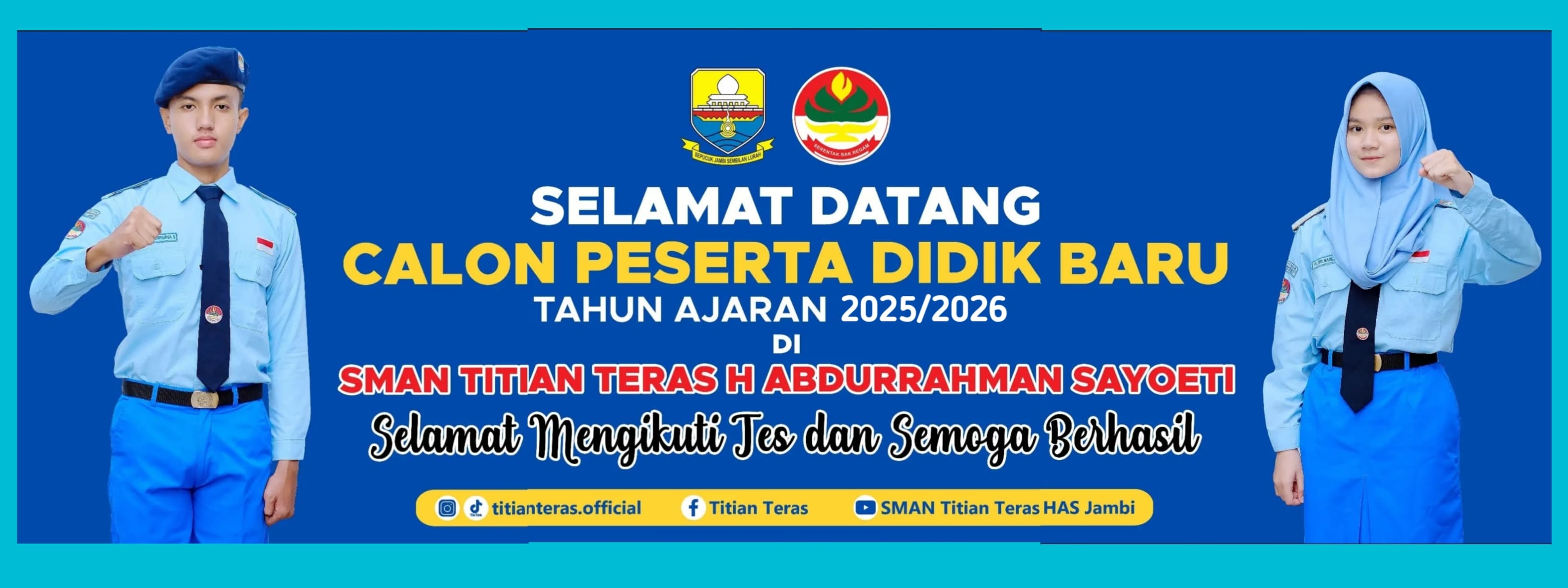 TIGA SISWA MTSN 5 BATANG HARI IKUTI SELEKSI AKHIR PPDB SMAN TITIAN TERAS H. ABDURAHMAN SAYOETI PROVINSI JAMBI TAHUAN AJARAN 2025/2026 TIGA SISWA MTSN 5 BATANG HARI IKUTI SELEKSI AKHIR PPDB SMAN TITIAN TERAS H. ABDURAHMAN SAYOETI PROVINSI JAMBI TAHUAN AJARAN 2025/2026