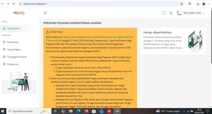 Memasuki Akhir Bulan, Seluruh ASN MTsN 5 Batang Hari Dihimbau Cek Kelengkapan Administrasi Memasuki Akhir Bulan, Seluruh ASN MTsN 5 Batang Hari Dihimbau Cek Kelengkapan Administrasi
