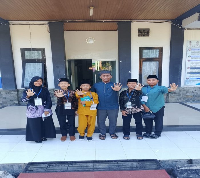 Beberapa Siswa MTsN 5 Batang Hari Ikuti Festival Anak Sholeh Indonesia (FASI) Tingkat Provinsi Jambi Tahun 2025