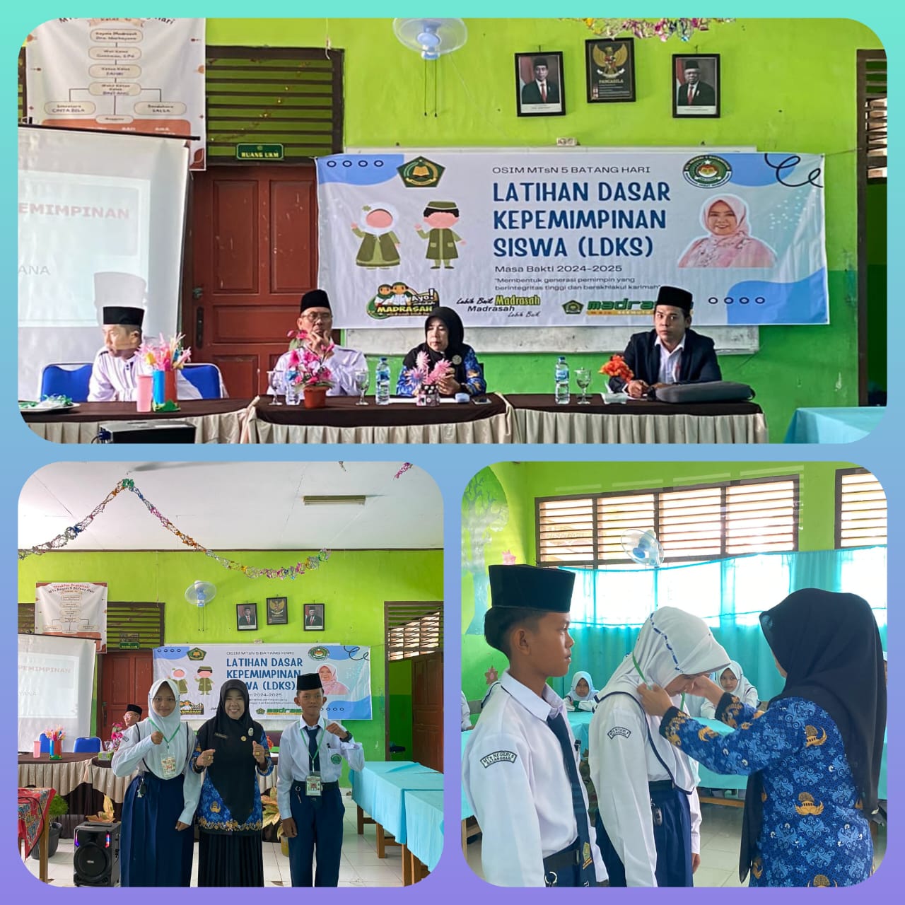 MTSN 5 BATANG HARI ADAKAN LDKS OSIM PARIODE 2024-2025