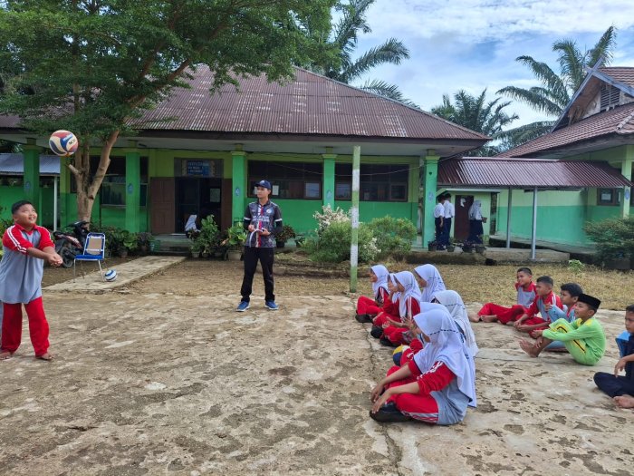 Serunya Pelajaran Penjaskes di MTsN 5 Batang Hari