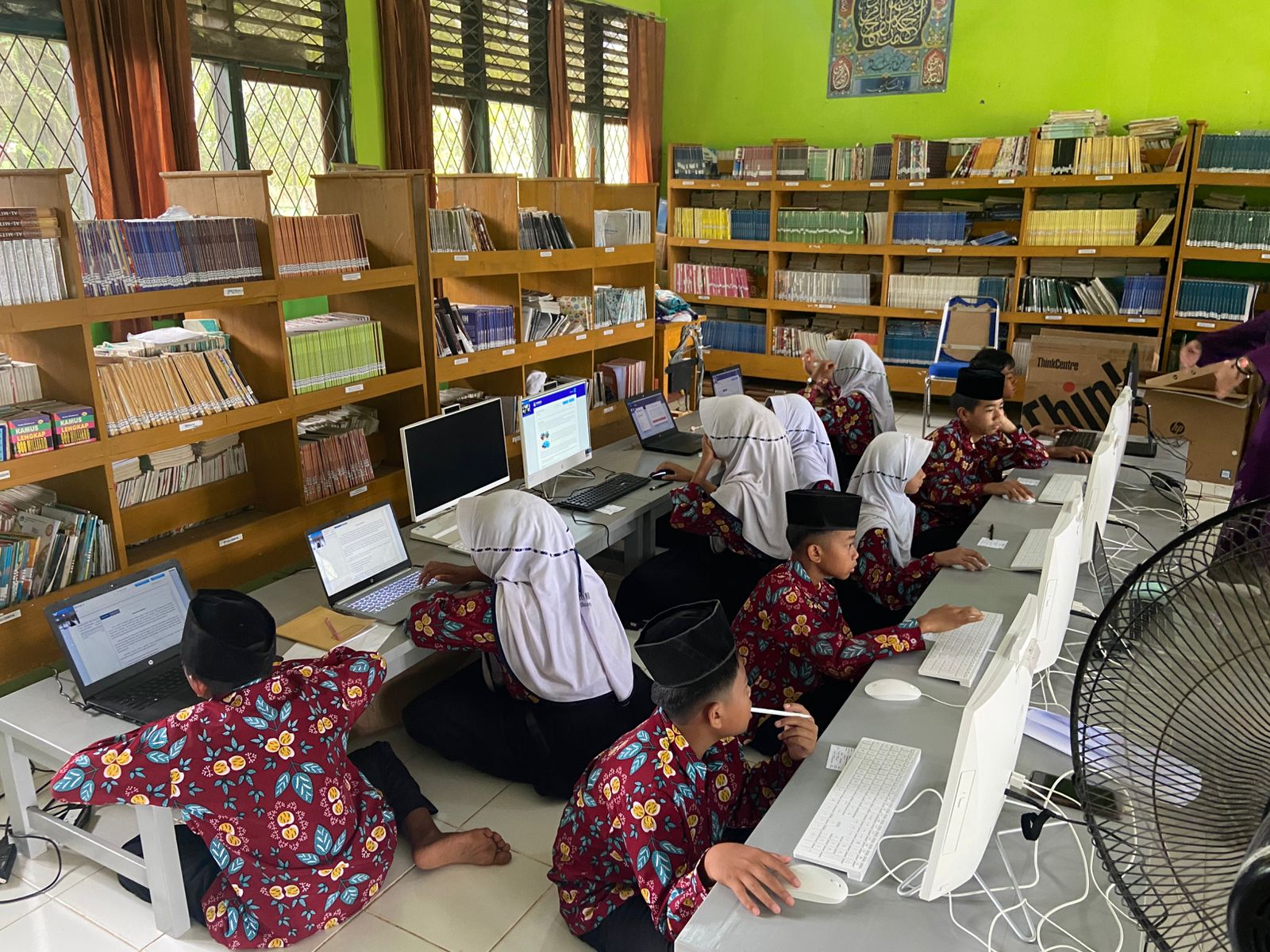 MTsN 5 Batang Hari Laksanakan Gladi Bersih Hari Pertama ANBK 2025