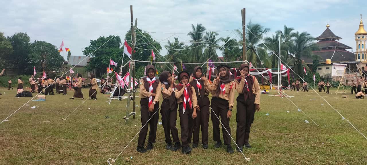 SEMARAKKAN HARI PRAMUKA, MTsN 5 BATANG HARI IKUTI BERBAGAI LOMBA SEMARAKKAN HARI PRAMUKA, MTsN 5 BATANG HARI IKUTI BERBAGAI LOMBA