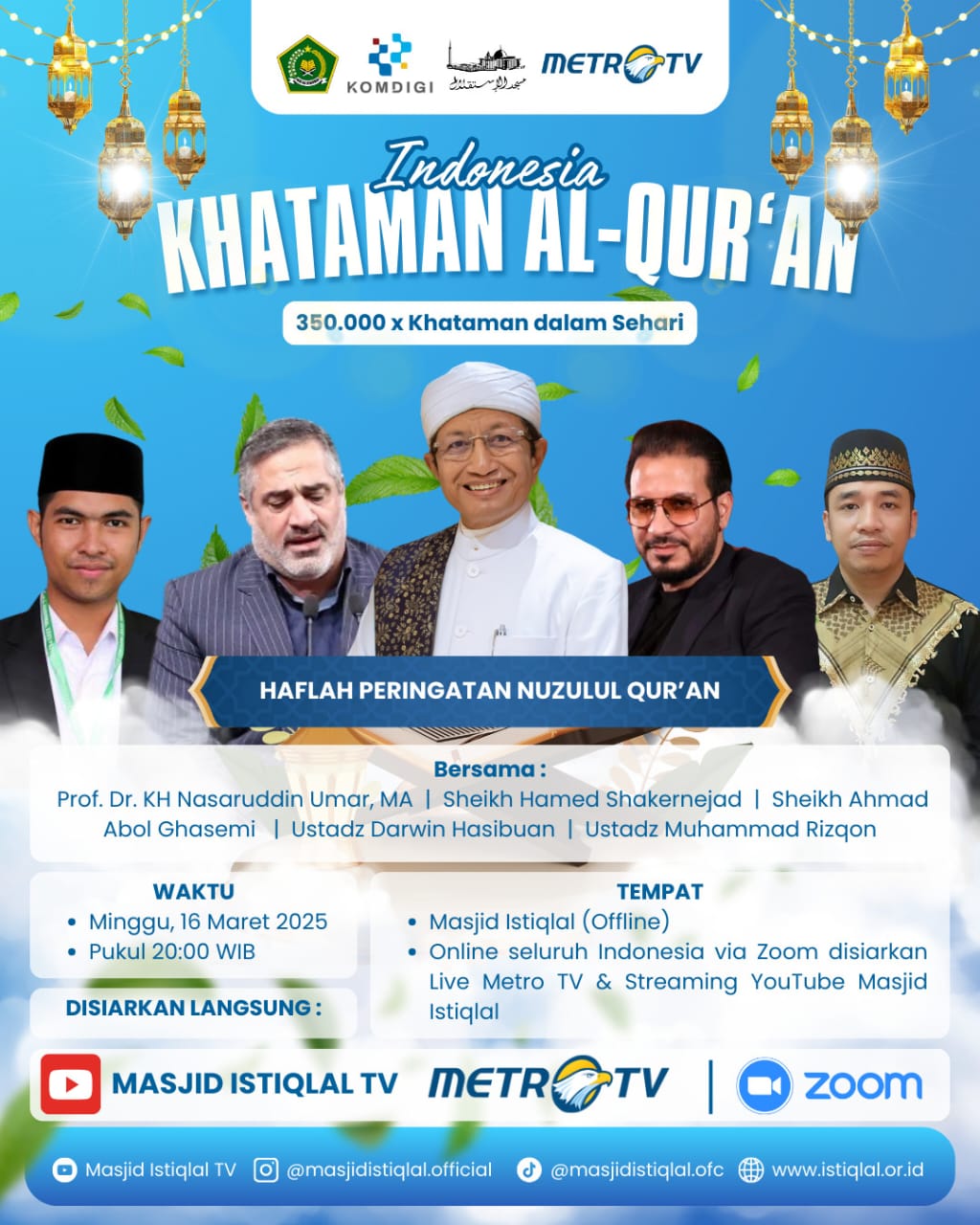 Partisipasi MTsN 5 Batang Hari dalam Khataman Al-Quran Tingkat Nasional Partisipasi MTsN 5 Batang Hari dalam Khataman Al-Quran Tingkat Nasional