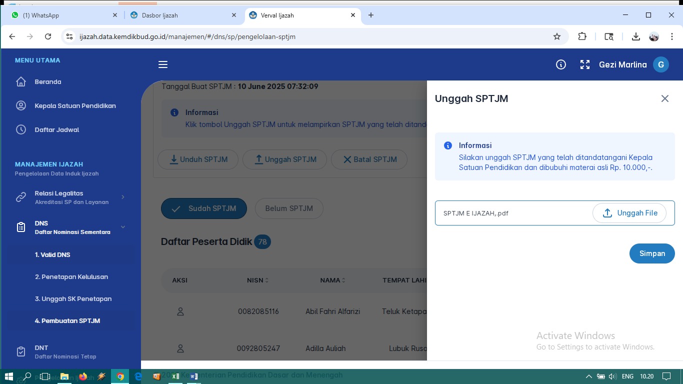 Operator Ungkap Prosedur Unggah SPTJM di E-Ijazah: Panduan Lengkap Operator Ungkap Prosedur Unggah SPTJM di E-Ijazah: Panduan Lengkap