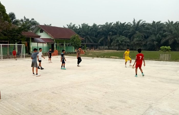 MTsN 5 Batang Hari Gelar Latihan Futsal Terakhir Jelang KOMPAS Kabupaten Batang Hari