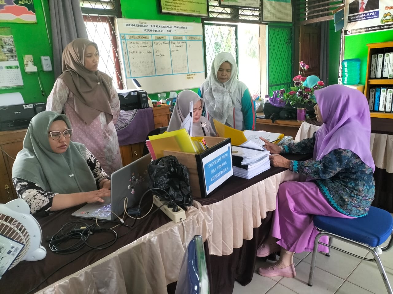 MTSN 5 BATANG HARI FINISHING PERSIAPAN PKKM TAHUN 2024