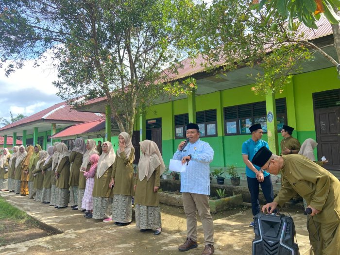 MTsN 5 Batang Hari Gelar Penilaian Madrasah Asri dalam Rangka HAB Kemenag Kabupaten Batang Hari ke-80